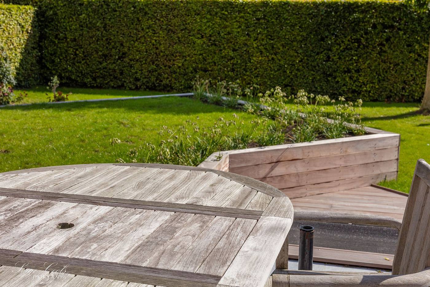Landelijke tuin met palissade — beeld 4